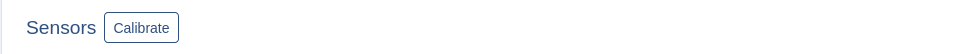 Calibrate Controller